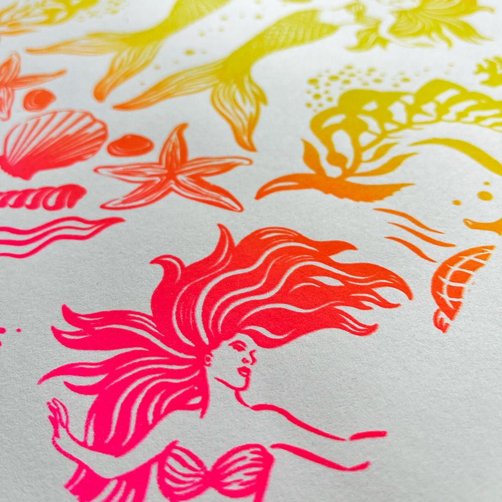 Dreamy Mermaids Ombre