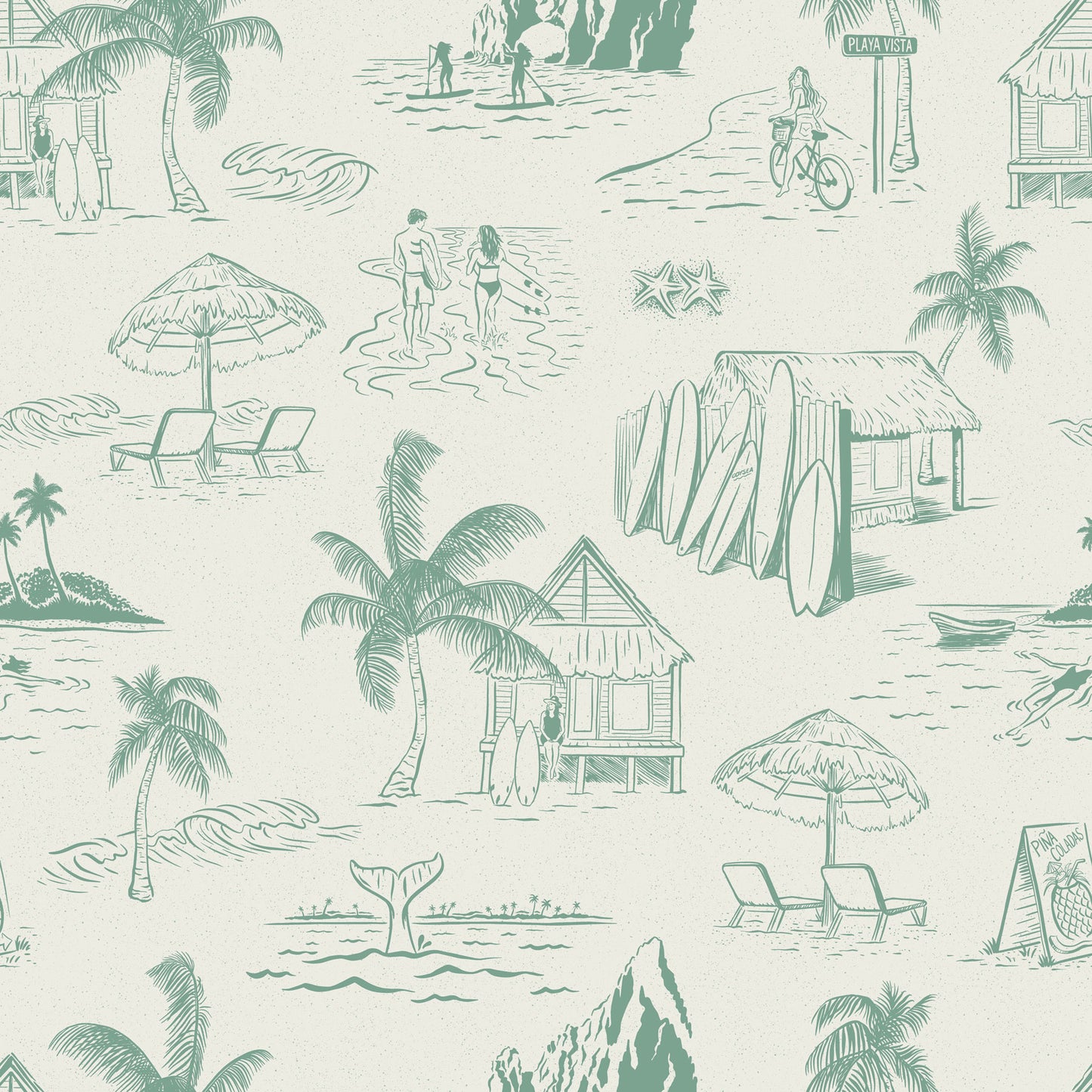Playa Vista Toile