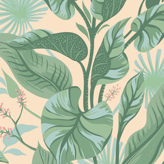 Boho Leafy Jungle