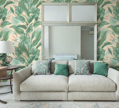 Boho Leafy Jungle