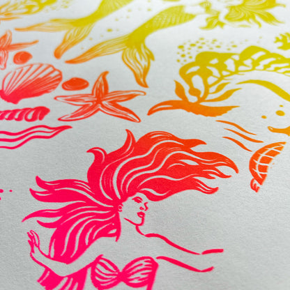 Dreamy Mermaids Ombre