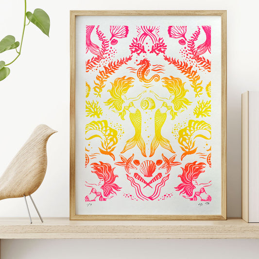 Dreamy Mermaids Ombre