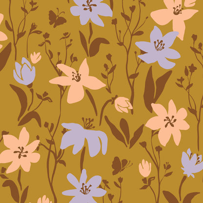 Happy Floral Ochre