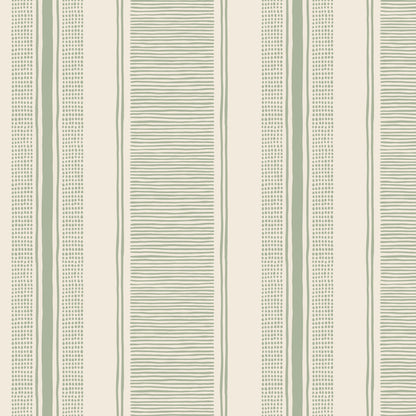 Textured Stripes Green