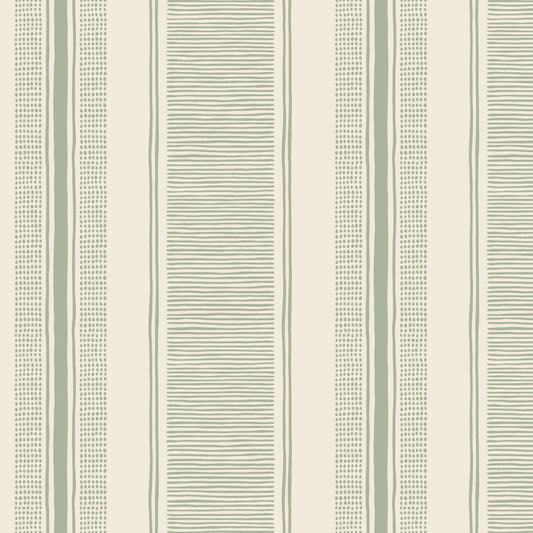 Textured Stripes Green